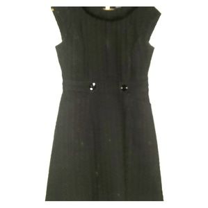 Karen Millen Black Wool Dress